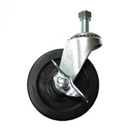 WHEEL ONLY WITH BRAKE FOR SALESMAN RACK