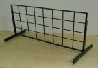 Black/Countertop 12"X 24" Grid Display Double Wire All Edges For Horizontal And Vertical Mounting