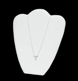 Necklace Display With Easel 8 5/8"(H) / White