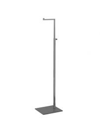 L-Jewelry Stand, Base: 5", Adjustable Upright 17" - 31"