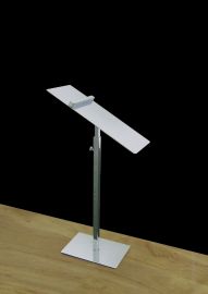 Angle Shoe Stand, Adjustable From 14" To 22" , Base: 6"(L) X 4"(W)