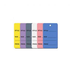 Price Tags 1.25" x 1.875" White Price Tag Pack of 1000